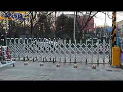 Полуавтоматический столб из нержавеющей стали для безопасности парковочных площадок и подъездов