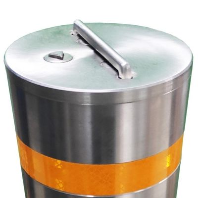 Customizable Versatile Manual Retractable Bollards For Security