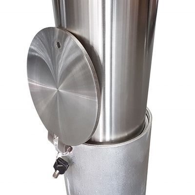 304 316 Stainless Steel Removable Bollards For Driveways Removable Bollard Post