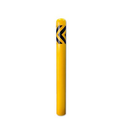 Powder Coated Fixed Heavy Duty Parking Bollards Metal Bollards For Driveways