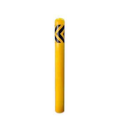 Powder Coated Fixed Heavy Duty Parking Bollards Metal Bollards For Driveways