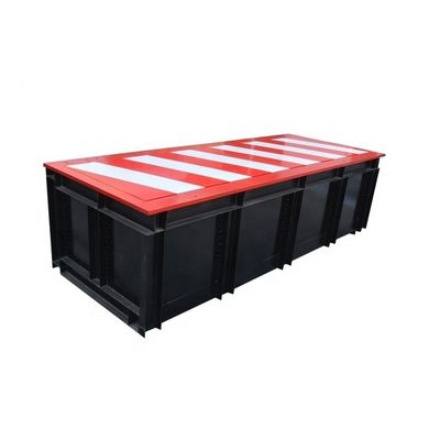 Roadway Safety Vehicle Wedge Barrier Surface Mounted Road Blocker 3M-6M Crash Rated