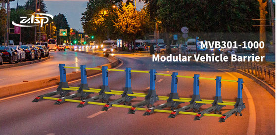 Customized Color Vehicle Stop Barrier Anti Truck Ram Barriers 1000mm Height