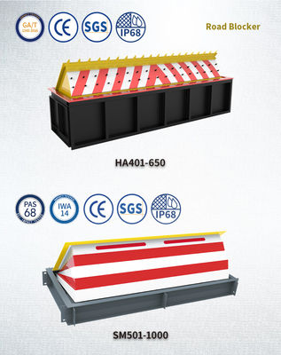 Hydraulic Vehicle Road Blocker For Perimeter Protection Security Rating IWA14-1