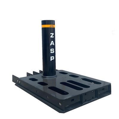 Hot Dipped Galvanized Q345 Anti Ram Bollards Steel Bollard Post Fixed Bollards