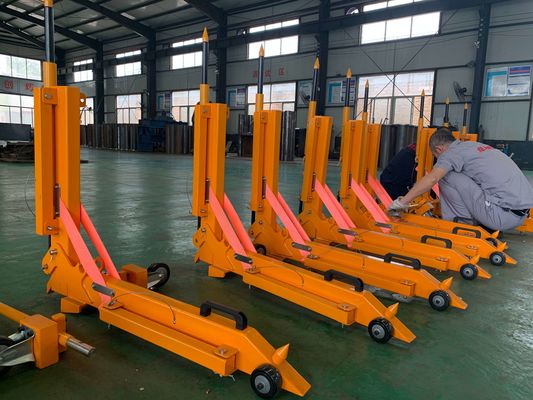 Portable Mobile Vehicle Barrier System With Yellow IP68 Protection Class