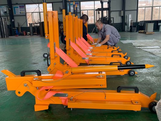 Portable Mobile Vehicle Barrier System With Yellow IP68 Protection Class