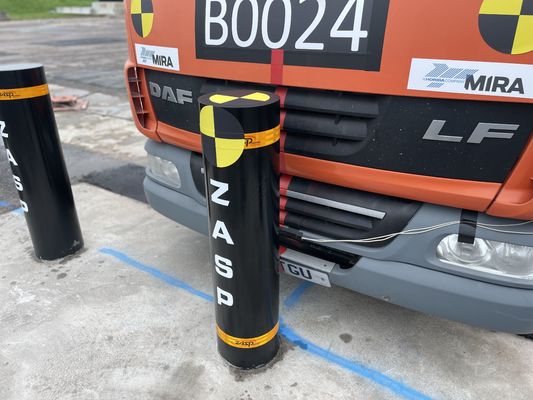 Anti Corrosion Coated Fixed Bollards Ultimate Solution For Road Traffic Safety