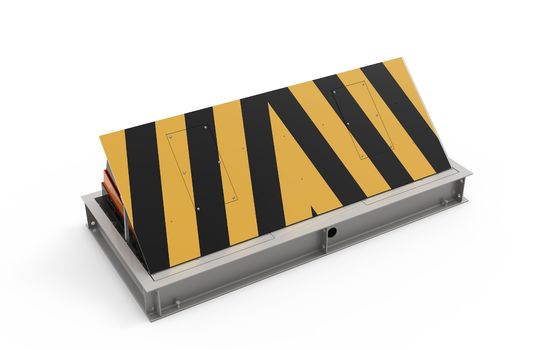 Impact Tested Security Road Blocker Pop Up M50 K12 Anti Crashed