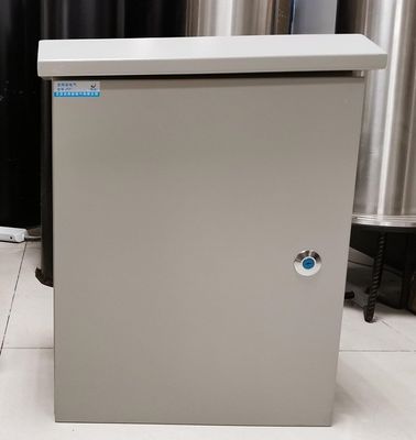 200mm Width Silver Plc Cabinet Components Plc Control Box For Electric Usage