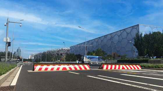 High Security 1000mm Height IWA14-1 Road Blocker with Anti-corrosion Treatment Wedge Barrier System