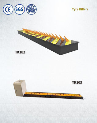 Highly Effective Remote Control Spkie Tyre Killer Barrier Meet Customer Voltage Needs