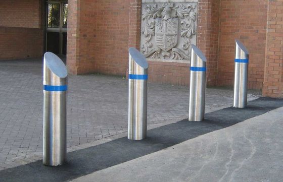 400mm X70mmH High Security Street Slop Top Bollards The Ultimate Protection Solution