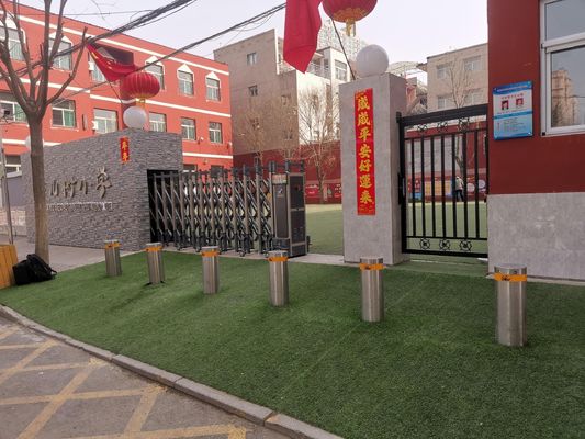 6-10-25-30mm Thick Stainless Steel Retractable Bollards for Fast Shipping High Security