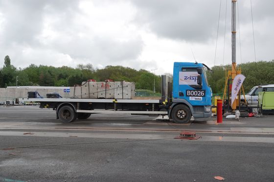 Hot Dippe Galvanized And Power Coated Hydraulic Automatic Rising Bollards for Security