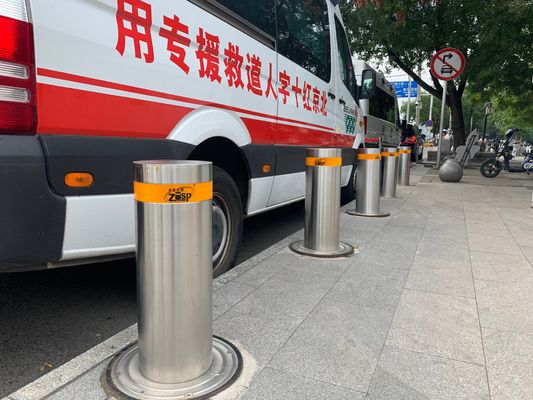 Perimeter Protections High Security Hydraulic Automatic Bollards for Commercial Sites