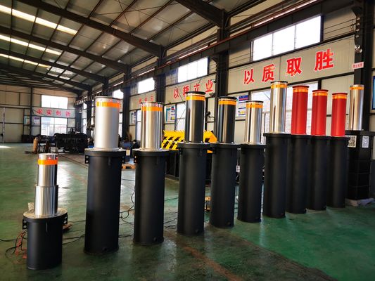 Hotel Parking Made Easy 304 Stainless Steel ZASP Bollard with LED Bollard Light