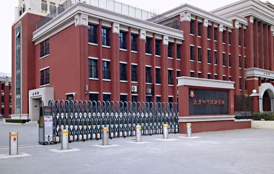 6mm Thickness Semi Electric Parking Bollards For Parking CE SGS ISO9001 Certified