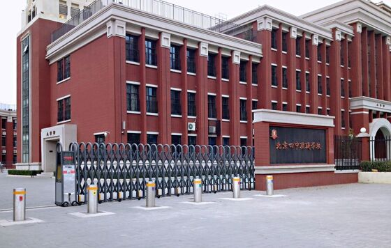 Diameter 271mm Remote Control Rising Bollards Ideal for Vehicle Access Control Security and Traffic Management Solutions