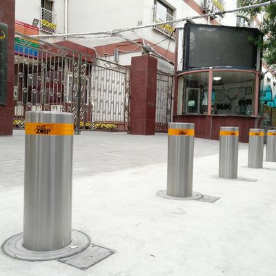 Emergency Power Failure Automatic Rising Bollards With Optional Heating