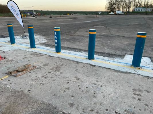 900mm Fixed Bollards for Perimeter Protection 800mm Intercept Height