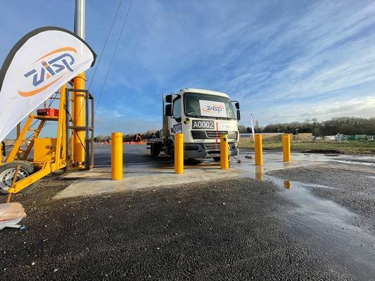 Fixed Bollards 800mm Intercept Height Q345 Carbon Steel