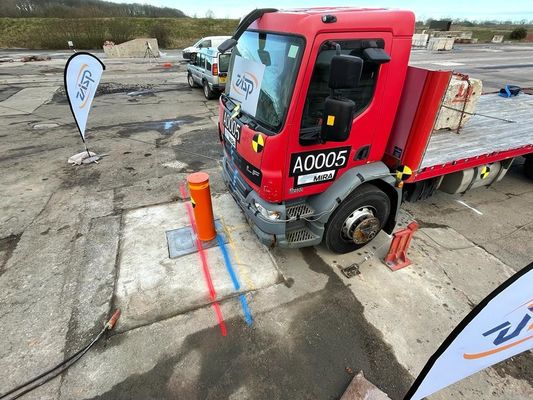 Hydraulic Automatic Bollard for Hostile Vehicle Mitigation and Anti-Terrorist Protection