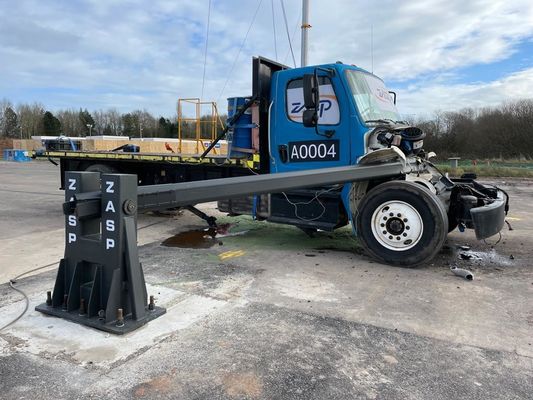 Heavy Duty Crash Rated Automatic Raise Arm Barrier Manual Operation