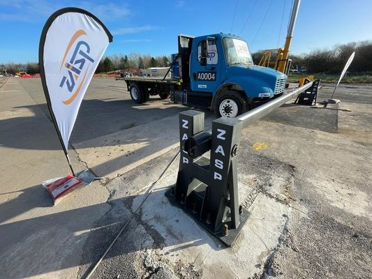 Crash Rated P1 Rising Beam Gate 820mm Intercept Height for Maximum Security Standards