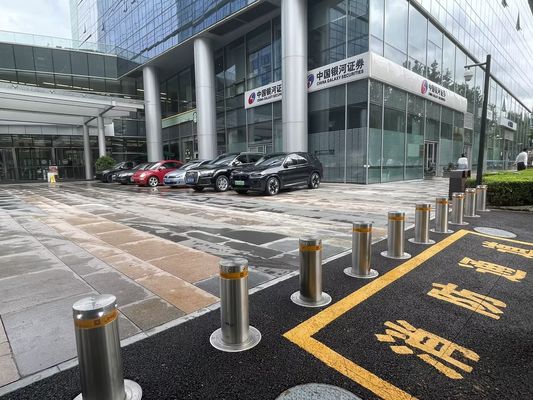 Automatic Semi Automatic Bollards For Commercial Residential Use