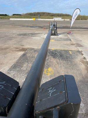 Manual Handing Rising Beam Barrier Heavy Duty With Q235 Carbon Steel Material