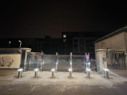 Automatic Security Bollards Security Bollard Systems For Anti Ram Protection