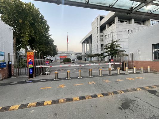 Automated Security Post Bollards With Remote Control For Vehicle Stopper