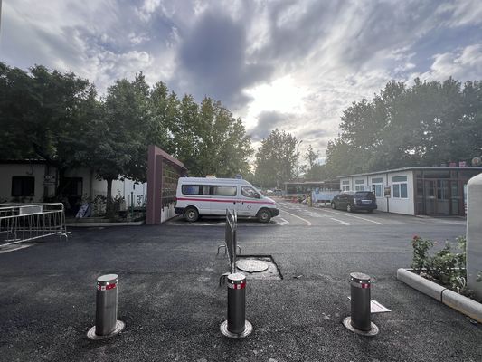 Automatic Security Bollards Security Bollard Systems For Anti Ram Protection