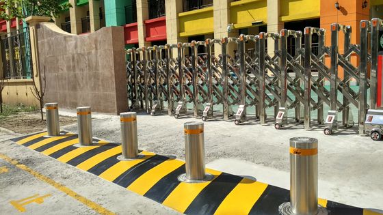 Electric Automatic Bollards For Driveways Perimeter Protection