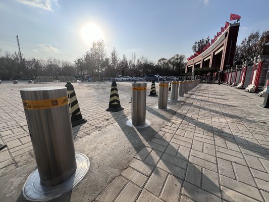 600mm 1000mm Height Electronic Parking Bollards Automatic Traffic Bollards