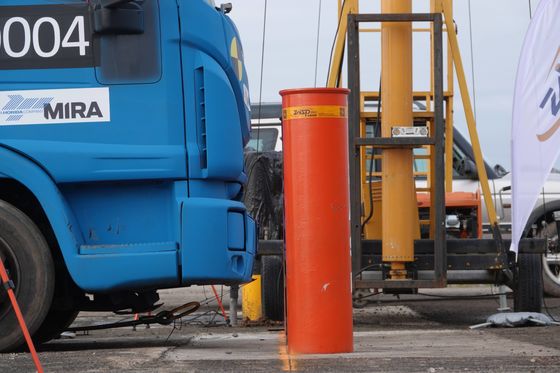 Stainless Steel Fixed Bollards 460mm x 1150mm Polished Finish