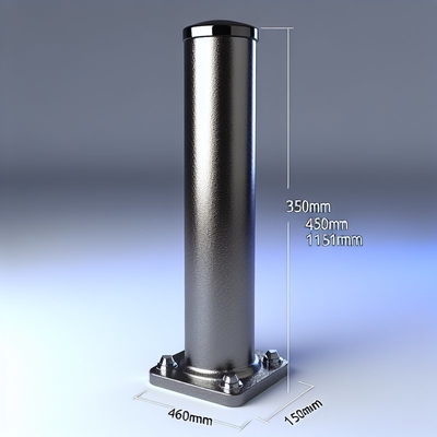 350mm Fixed Bollards 460x1150mm Anti-Ram Security Post