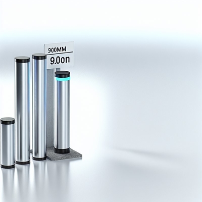 900mm Removable Bollards with Reflective Strip and Powder Coated Finish