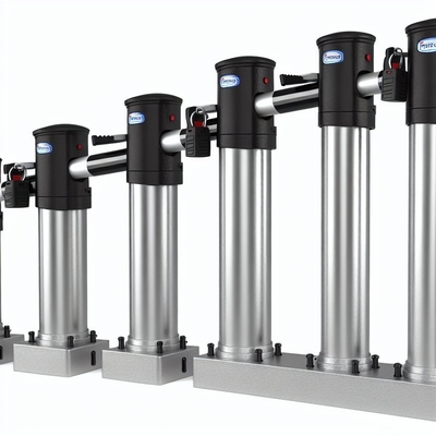 Manual Retractable Bollards with Key Lock and Anti-Ramming Resistance