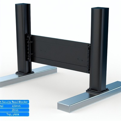650mm High Security Road Blocker with 25mm Top Plate