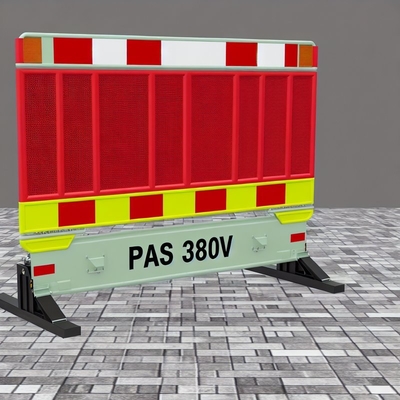 PAS68 Rated Road Blocker AC380V 1000mm Intercept Height
