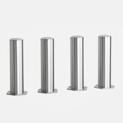 Fixed Bollards 800mm Intercept Height Q345 Carbon Steel
