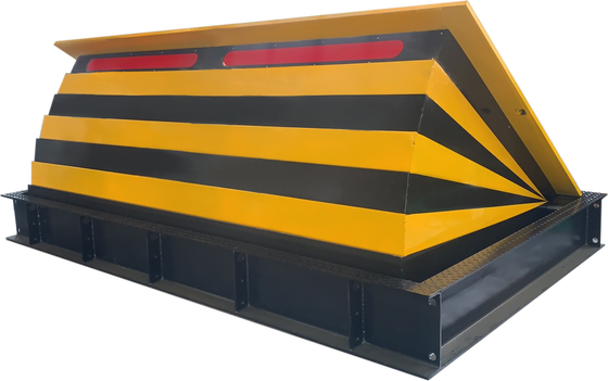 Hydraulic Drive Shallow Mounted Road Blocker with 220 Tons Load Capacity and IP68 Protection