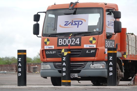 Anti-corrosie gecoate vaste bollarden ultieme oplossing voor verkeersveiligheid