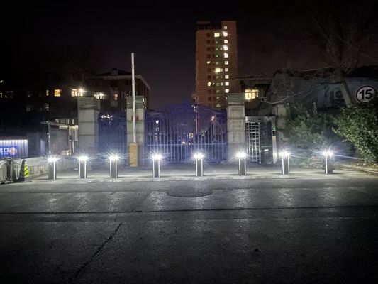 217±1 mm Diameter Hoog corrosiebestendig Handmatig terugtrekbaar Bollard voor voordeel
